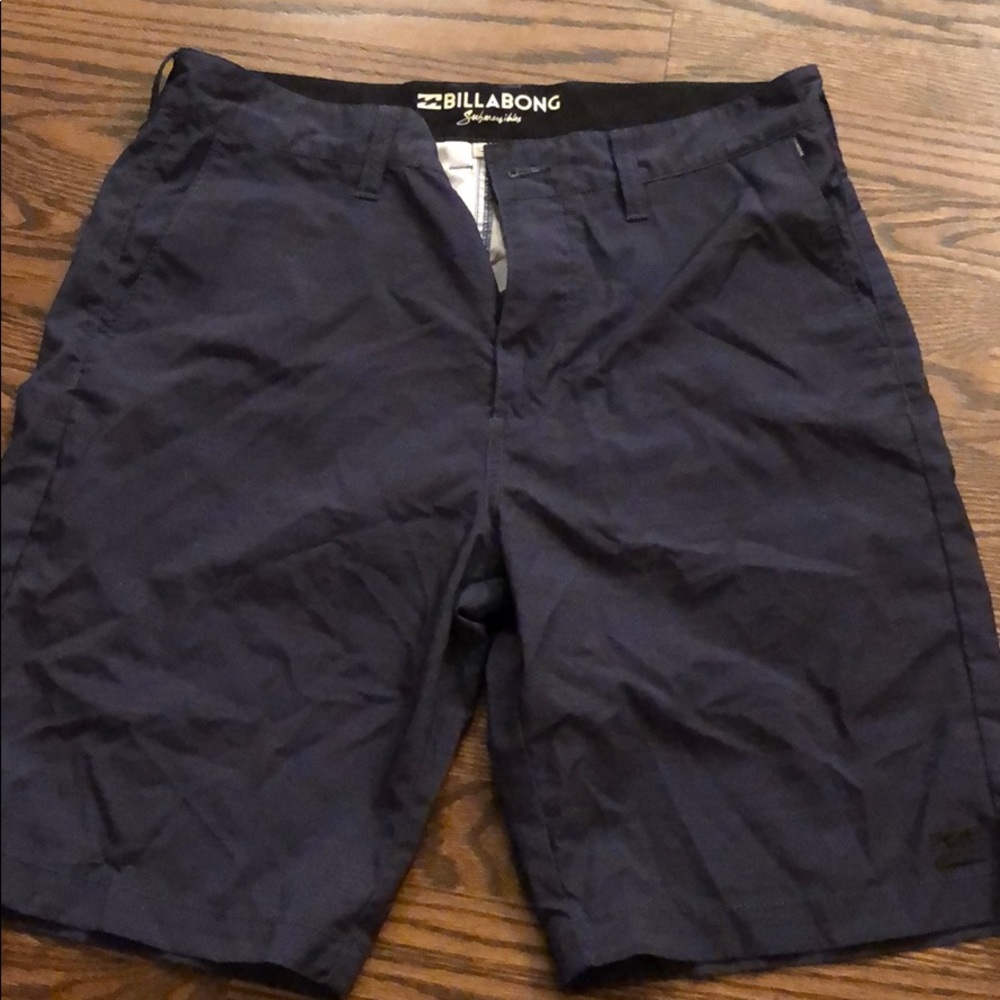 Blue hybrid shorts